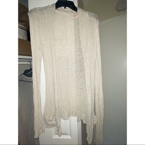 Cream cardigan